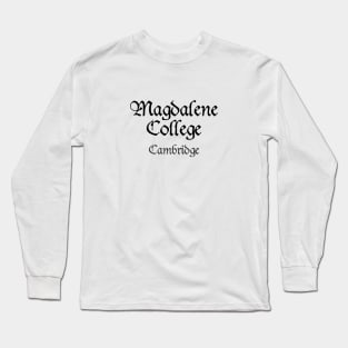 Cambridge Magdalene College Medieval University Long Sleeve T-Shirt